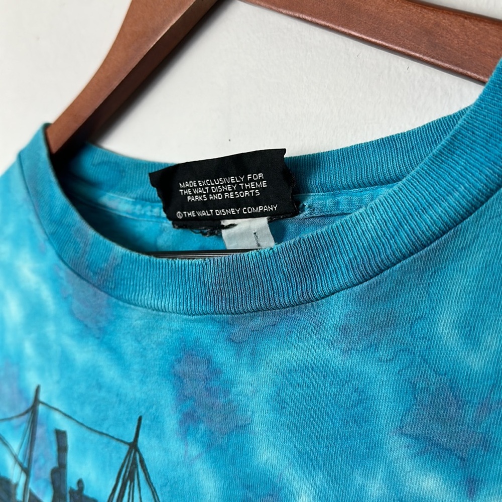 Disney Originals 90’s Typhoon Lagoon Blue Men’s Tee Rare Vintage - Picture 4 of 9